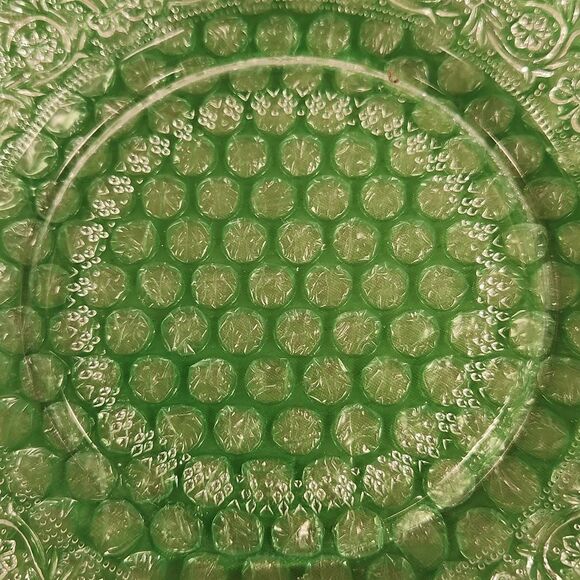 KIG Pressed Glass Plate - Picture 2 of 6